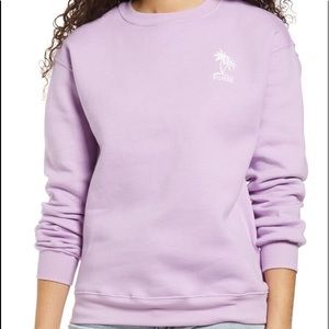 PURPLE BILLABONG CREWNECK SIZE XS